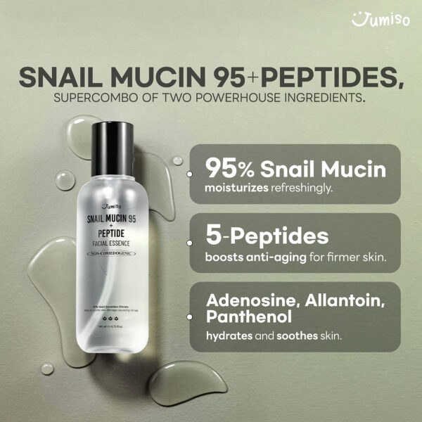 Jumiso Snail Mucin 95 peptide essence 5