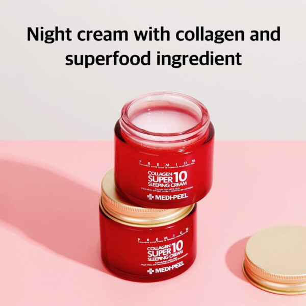 Medi Peel Collagen Super 10 Sleeping Cream 5